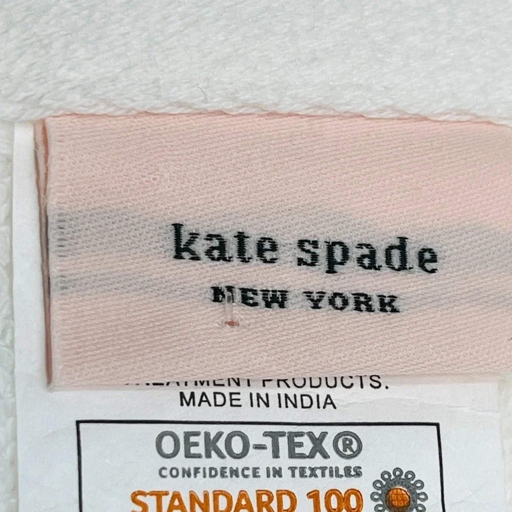 NWT Kate Spade HandTowel White 16